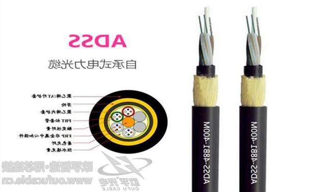 黄石市欧孚24芯ADSS光缆厂家价格批发 国标光缆-质量保证